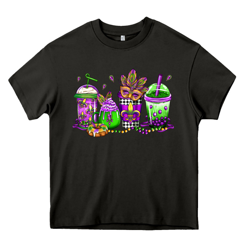 Mardi Gras Coffee Heavy Core Tee by Jasminsmagicworld | Teevron