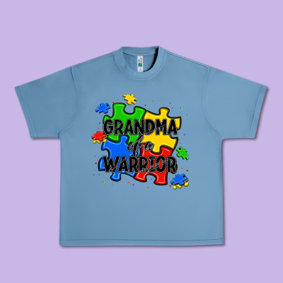 Grandma Of A Warrior Urban Heavy Tee Designed By Jahusdesignshop