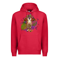 Cardinal simmental mardi gras Premium Hoodie - OliviaCreatesArt