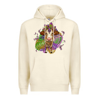 Sandshell simmental mardi gras Premium Hoodie - OliviaCreatesArt