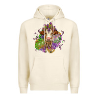 Tofu simmental mardi gras Premium Hoodie - OliviaCreatesArt