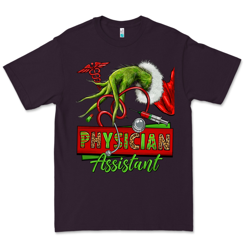Christmas Character Hand Physician Assistant Premium Tee by NancyCooperArtShop | Teevron