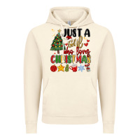 Vintage Artic just a girl who loves christmas Vintage Hoodie - MaliasSmallBusiness