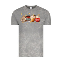 Cloud Rock christmas coffee Vintage Tee - MaliasSmallBusiness