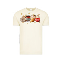 Vintage Arctic christmas coffee Vintage Tee - MaliasSmallBusiness