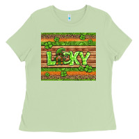 Matcha st Patricks lucky gnome Ladies Tee - Jasminsmagicworld