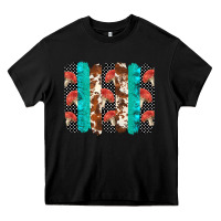 Black ladybug brushstrokes  2 Heavy Core Tee - BarkalooDesign