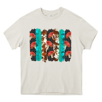 Cream ladybug brushstrokes  2 Heavy Core Tee - BarkalooDesign