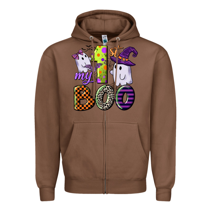 My First Boo Zipper Hoodie by CowGirlArtShop | Teevron