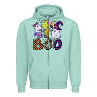 Seafoam my first boo Zipper Hoodie - CowGirlArtShop