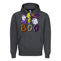 Smoke my first boo Zipper Hoodie - CowGirlArtShop