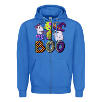 True Royal my first boo Zipper Hoodie - CowGirlArtShop