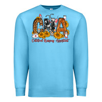 Ocean Blue Cna Certified Nursing Assistant Premium Sweatshirt - FaDigitalArtStudio