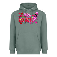 Sage Hey lover flip phone Valentine's Day Heavyweight Hoodie - FaDigitalArtStudio