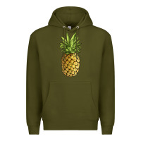 Army Green pineapple Premium Hoodie - JahusDesignShop