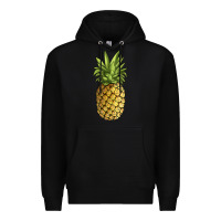 Black pineapple Premium Hoodie - JahusDesignShop