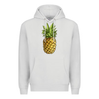 Dove Grey pineapple Premium Hoodie - JahusDesignShop