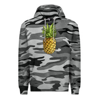 Slate Camo pineapple Premium Hoodie - JahusDesignShop