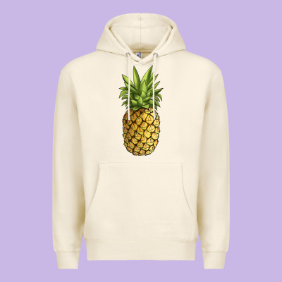 Pineapple Premium Hoodie Designed By Jahusdesignshop