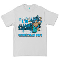 Dove Grey im freakin freezin christmas 2023 Premium Tee - NancyCooperArtShop