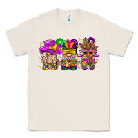 Natural Mardi Gras Gnomies Cakes Flowers And Balloon Classic Tee - BundleAndBundleShop