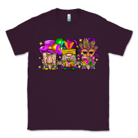 Plum Mardi Gras Gnomies Cakes Flowers And Balloon Classic Tee - BundleAndBundleShop