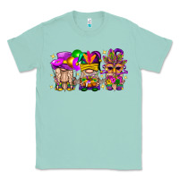 Seafoam Mardi Gras Gnomies Cakes Flowers And Balloon Classic Tee - BundleAndBundleShop