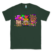 Sports Green Mardi Gras Gnomies Cakes Flowers And Balloon Classic Tee - BundleAndBundleShop