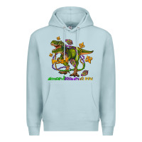 Blue Mist mardi saurus rex olivia Premium Hoodie - OliviaCreatesArt