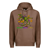 Chestnut mardi saurus rex olivia Premium Hoodie - OliviaCreatesArt