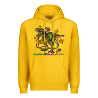 Lemon mardi saurus rex olivia Premium Hoodie - OliviaCreatesArt