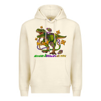 Sandshell mardi saurus rex olivia Premium Hoodie - OliviaCreatesArt