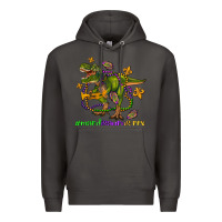 Smoke mardi saurus rex olivia Premium Hoodie - OliviaCreatesArt
