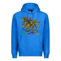 True Royal mardi saurus rex olivia Premium Hoodie - OliviaCreatesArt
