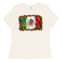 Bone Christmas lights Mexican flag Ladies Tee - Jasminsmagicworld