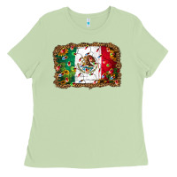 Matcha Christmas lights Mexican flag Ladies Tee - Jasminsmagicworld