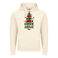 Vintage Artic crocin around the christmas tree Vintage Hoodie - MaliasSmallBusiness