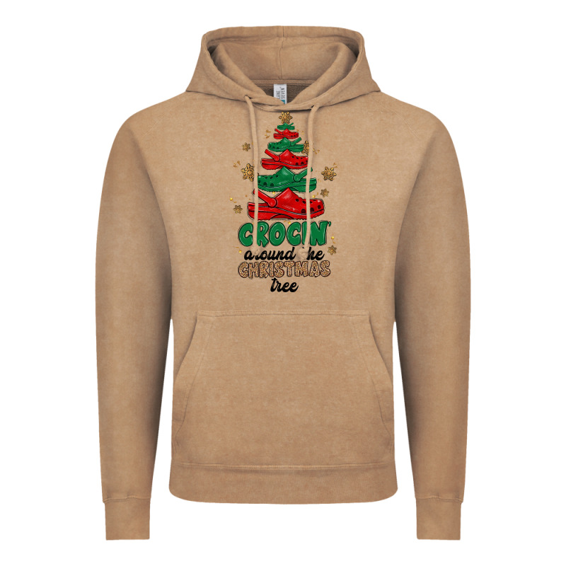 Crocin Around The Christmas Tree Vintage Hoodie by MaliasSmallBusiness | Teevron