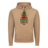 Vintage Coffee crocin around the christmas tree Vintage Hoodie - MaliasSmallBusiness