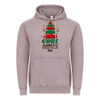 Vintage Zinc crocin around the christmas tree Vintage Hoodie - MaliasSmallBusiness