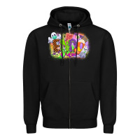 Black endo crew Zipper Hoodie - CowGirlArtShop