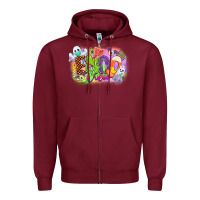 Burgundy endo crew Zipper Hoodie - CowGirlArtShop