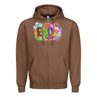 Chestnut endo crew Zipper Hoodie - CowGirlArtShop