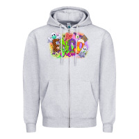 Heather Grey endo crew Zipper Hoodie - CowGirlArtShop