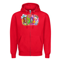 Red endo crew Zipper Hoodie - CowGirlArtShop