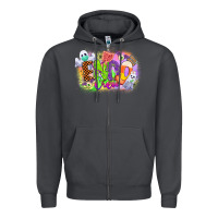 Smoke endo crew Zipper Hoodie - CowGirlArtShop