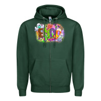 Sports Green endo crew Zipper Hoodie - CowGirlArtShop