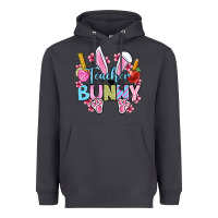 Easter Teacher Bunny Heavyweight Hoodie | Teevron