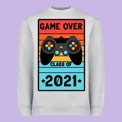Game Over Class Of 2021 Heavyweight Sweatshirt Designed By Bettercallsaul