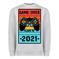 Heather Grey Game Over Class Of 2021 Heavyweight Sweatshirt - Bettercallsaul